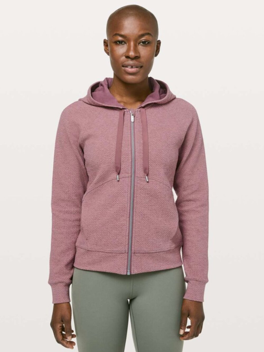 Lululemon Catch A Moment Zip Hoodie So Merlot Size 10